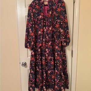Floral Long Sleeve Dress